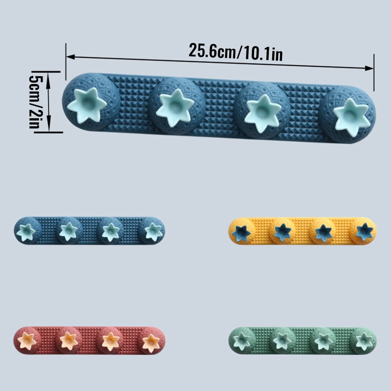 QQ Móc Treo Đồ 4 Móc Đa Năng Hình Quả Dứa Dễ Thương