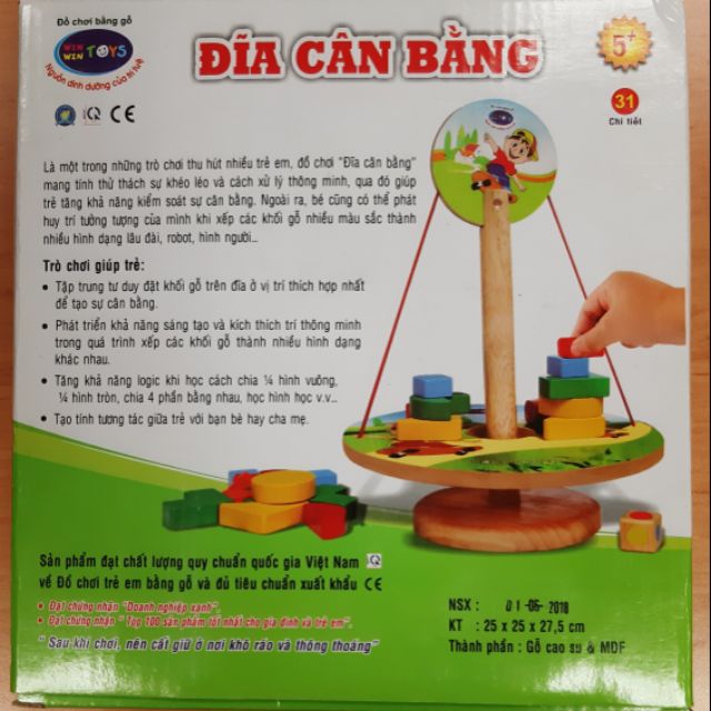 Đĩa cân bằng Winwintoys