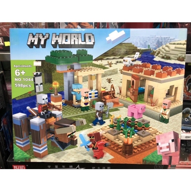 Lego Minecraft - Bela 1044   598 chi tiet