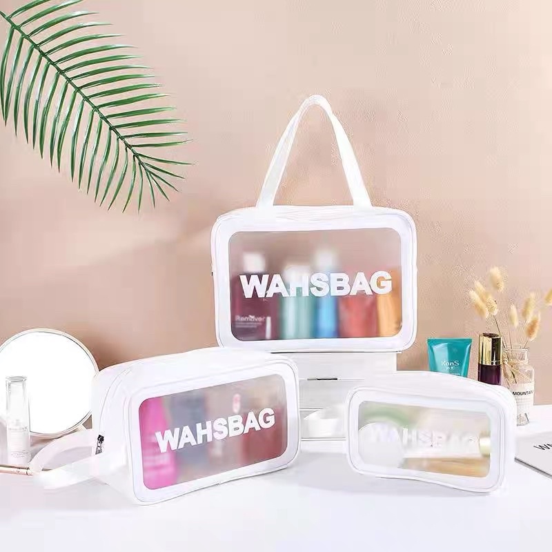 [SẴN HCM] Túi đựng mỹ phẩm WASHBAG loại 1 hàng đẹp 3 size 3 màu đựng đồ trang điểm đồ cá nhân chống thấm nước CỰC HOT