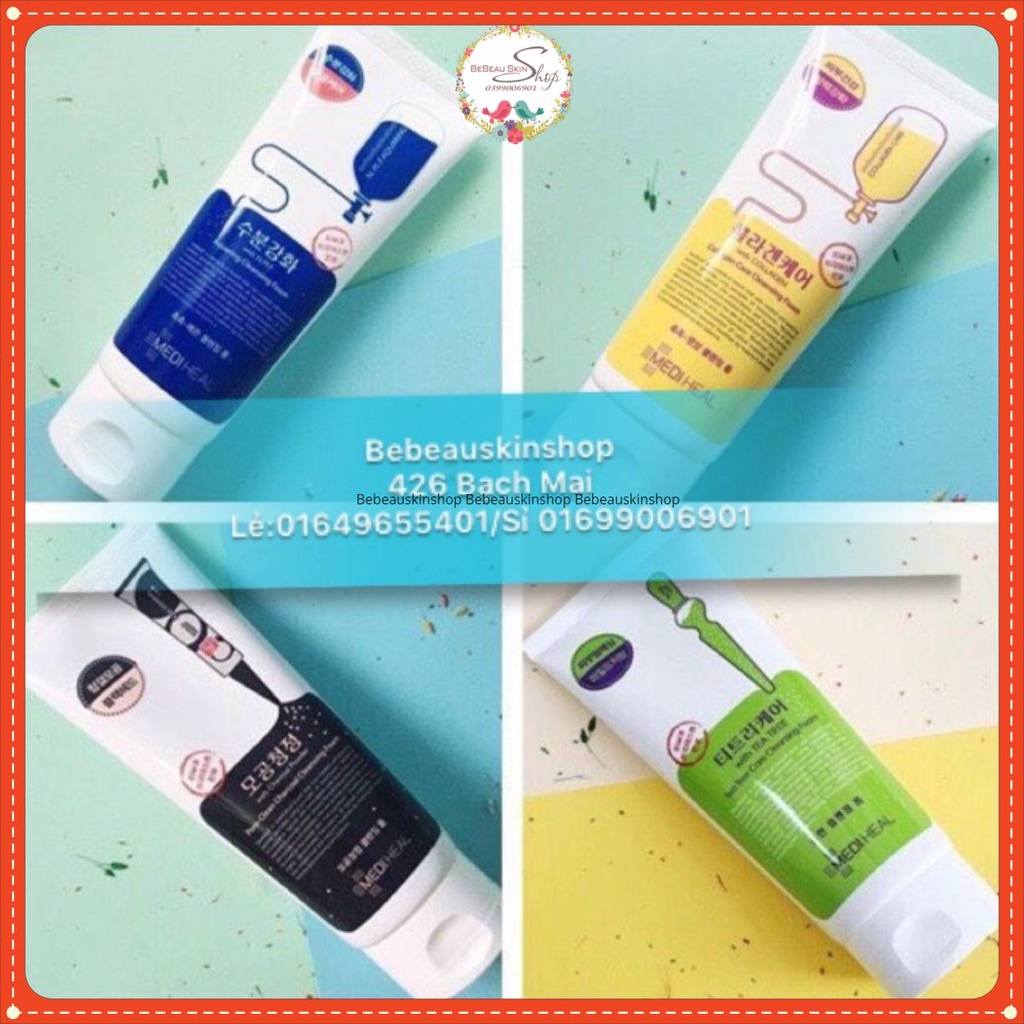 (Auth- Sẵn) Sữa rửa mặt Mediheal