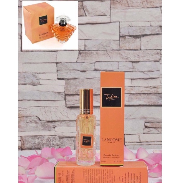 Nước hoa mini Lan_com tresor chai 20ml dạng xịt- mẫu 4d- Mùi quyến rũ - Nuochoamini20ml