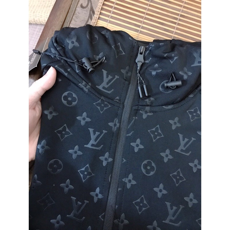 Áo chống nắng dập vân LV chất poly dày dặn đủ size