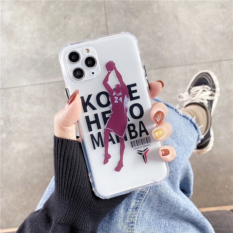 KOBE NBA ball-game star iPhone case iphone 6 Plus 6S Plus 7Plus 8Plus X XR XS Max iphone 11 Pro Max