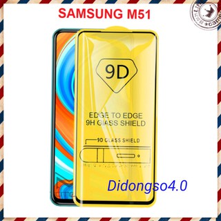 Kính cường lực full màn full keo Samsung M51