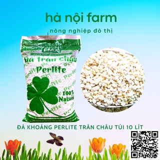 Đá perlite trân châu siêu nhẹ - Túi 10Lit