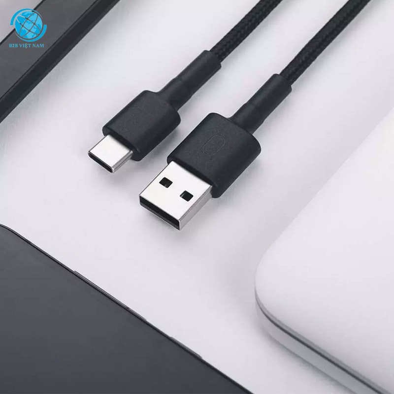 Dây cáp sạc nhanh Xiaomi USB TYPE C 100cm SJV4109GL chính hãng DGW