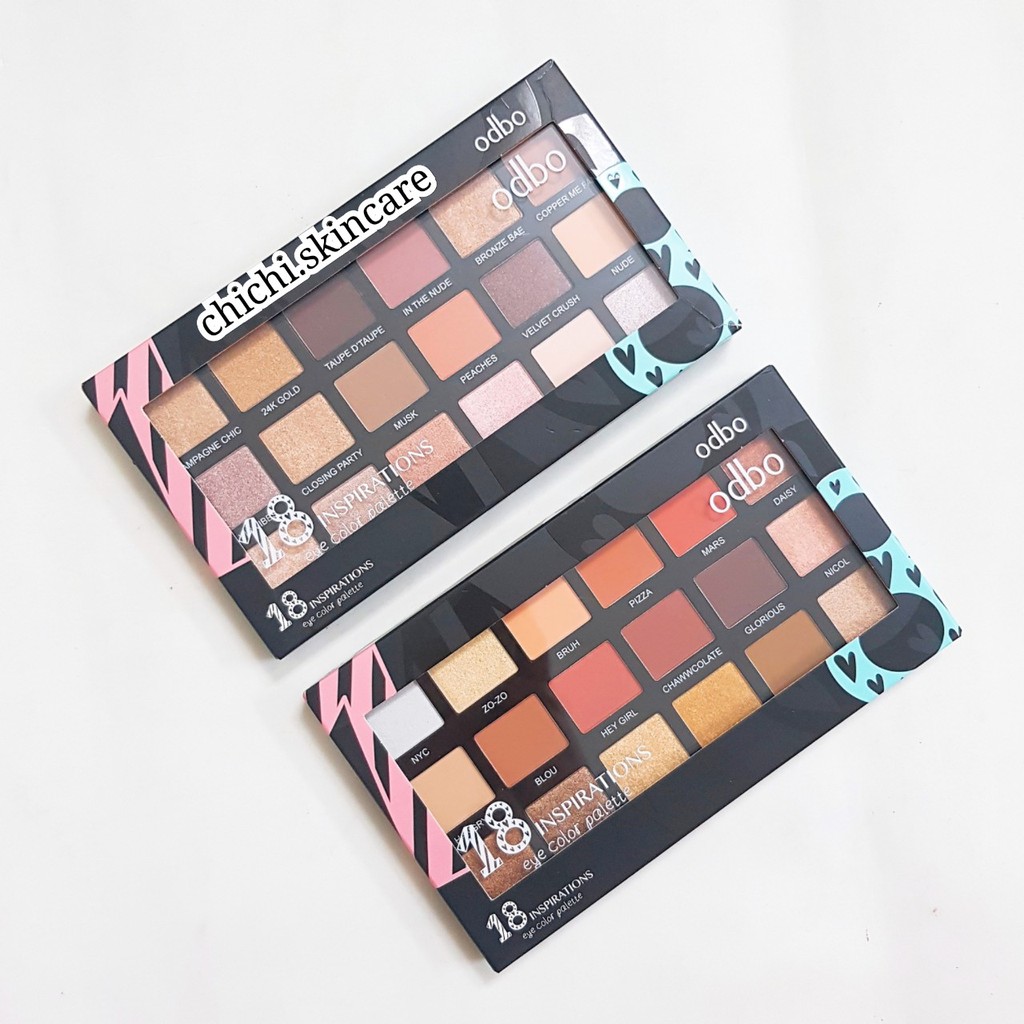 (CÓ SẴN - ẢNH THẬT) Bảng Màu Mắt 18 Ô Inspirations OD273 | BigBuy360 - bigbuy360.vn