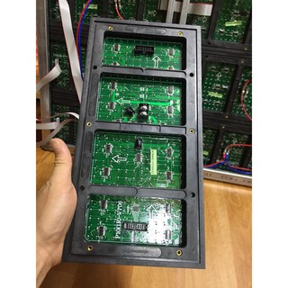 Module LED matrix P10  chính hãng Cailiang  màu đỏ ( ngoài trời )