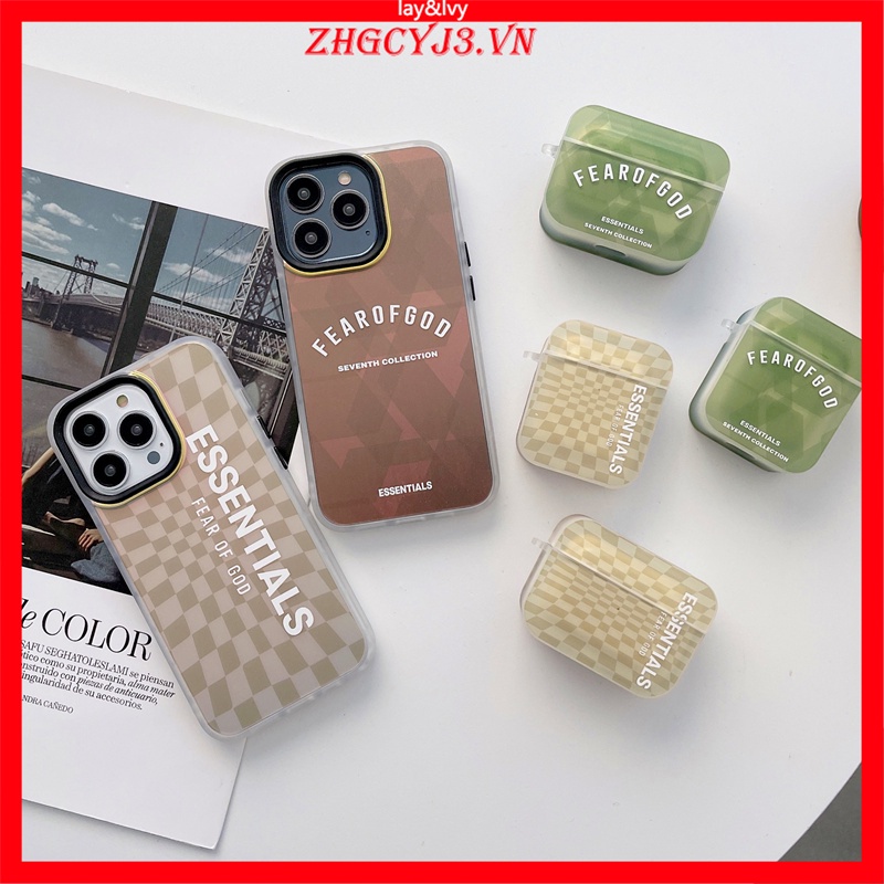 Vỏ Bảo Vệ Hộp Sạc Tai Nghe AirPods 1 2 3 Pro Bằng Silicon Họa Tiết Hoạt Hình Kẻ Sọc Dễ Thương