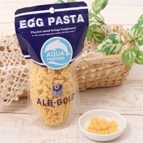 NUI TRỨNG EGG PASTA HÌNH THÚ VÀ CHỮ ABC 90GRAM
