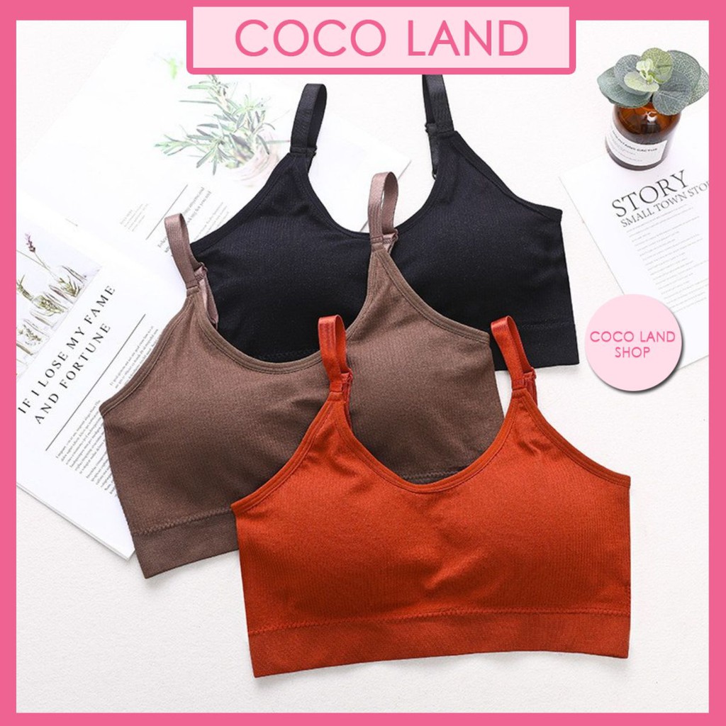 Áo tập gym yoga dây điều chỉnh sexy gợi cảm COCO LAND | BigBuy360 - bigbuy360.vn