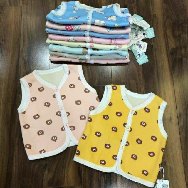 Áo Gile Nỉ Lông Cho Bé