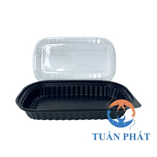 Bộ 100 hộp nhựa đế đen HT17 đế chịu nhiệt