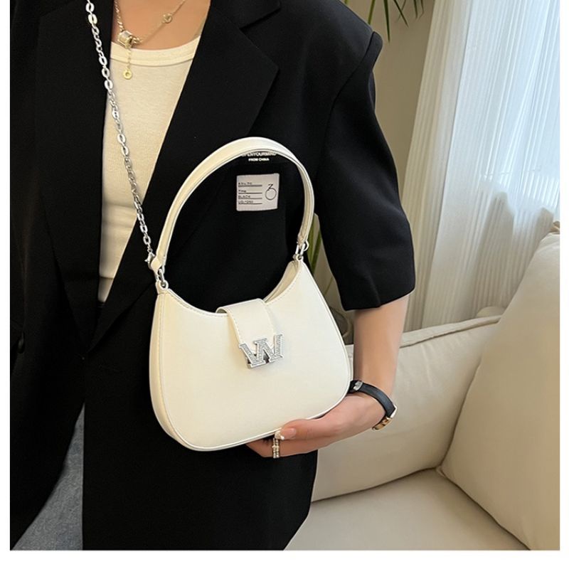 Túi xách nữ kẹp nách mini đeo chéo đẹp đeo vai da pu dáng trơn đi tiệc đi chơi cao cấp giá rẻ TX-107