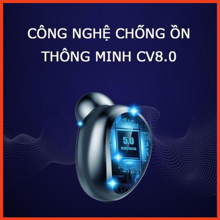 Tai Nghe Bluetooth Amoi F9 Bản Cao Cấp 2021 Tai Nghe Nhét Tai Không Dây Âm Thanh Đỉnh Cao Kèm Dock Sạc Tiện Dụng