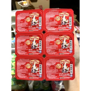 Lốc 6 hộp sữa đặc Ông Thọ có đường (40g x 6 hộp)
