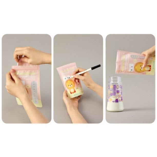 XẢ KHO TÚI TRỮ SỮA CAO CẤP K-MOM HÀN QUỐC 200ML