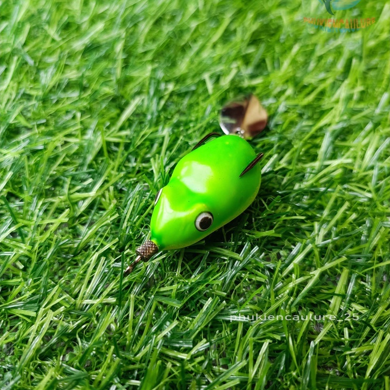 Nhái hơi super mini T36 dài 3.2cm nặng 7g - Nhái hơi câu lure T36