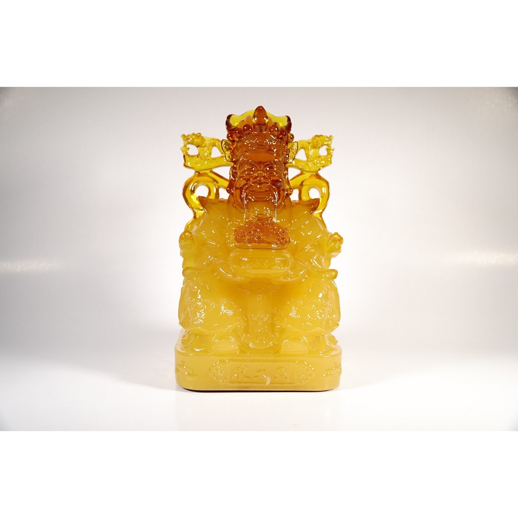 Tượng Thần Tiền lưu ly đúc poly vàng cao cấp rực rỡ lấp lánh - Nhiều cỡ | BigBuy360 - bigbuy360.vn