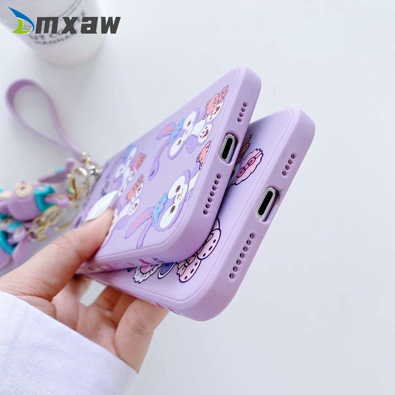 Stellalou Ốp Điện Thoại Mềm Hình Thỏ Cho Samsung Galaxy A53 5G A3 A04S 4G 5G S21 S22 S21 Ultra Plus S22 + S21 + S20 Ultra Plus S20 +