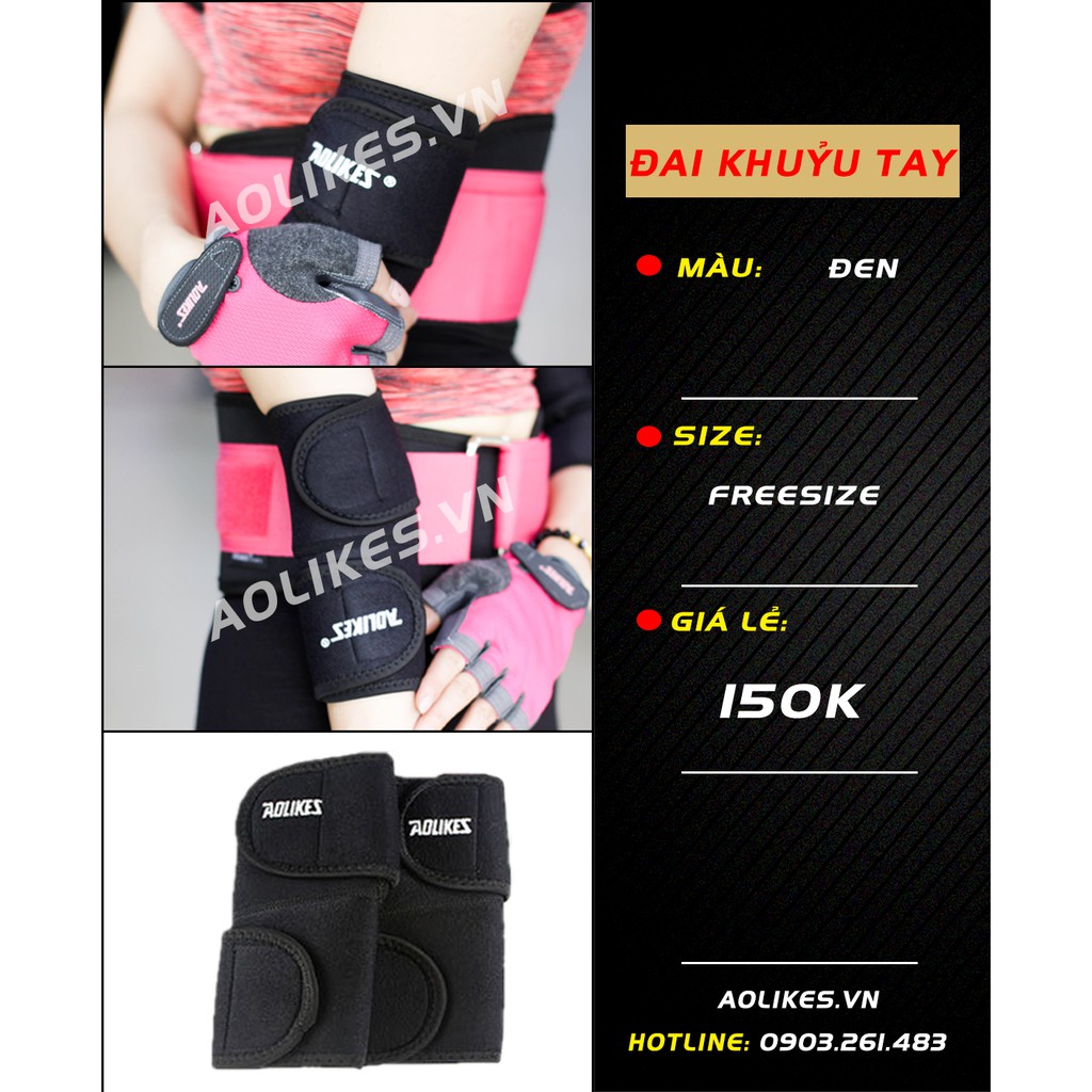 ĐAI KHUỶU TAY AOLIKES PRO 1 (1 đôi)