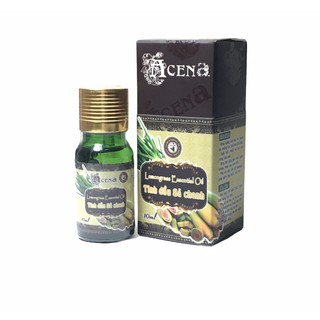Tinh Dầu ACENA Nguyên Chất Hương Sả Chanh giúp đuổi ruồi, muỗi, côn trùng, thanh lọc không khí, khử mùi ẩm mốc 10ml