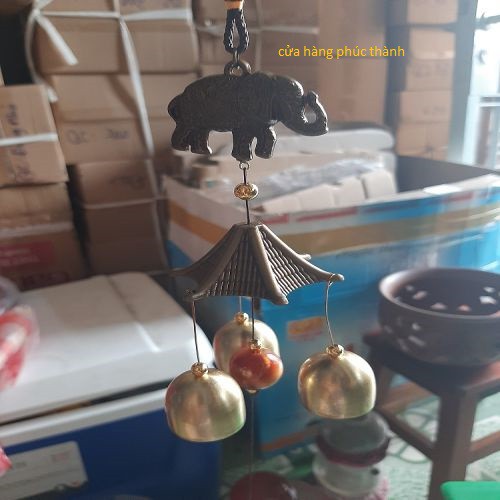 Chuông gió nhôm treo phong thủy