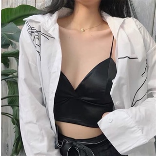 Áo bra bảng lớn satin lụa có mút