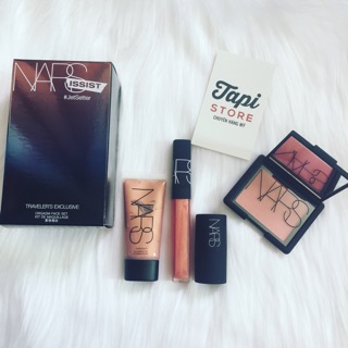 Set trang điểm NARS 4 piece NARSissist #JetSetter Orgasm Face Set