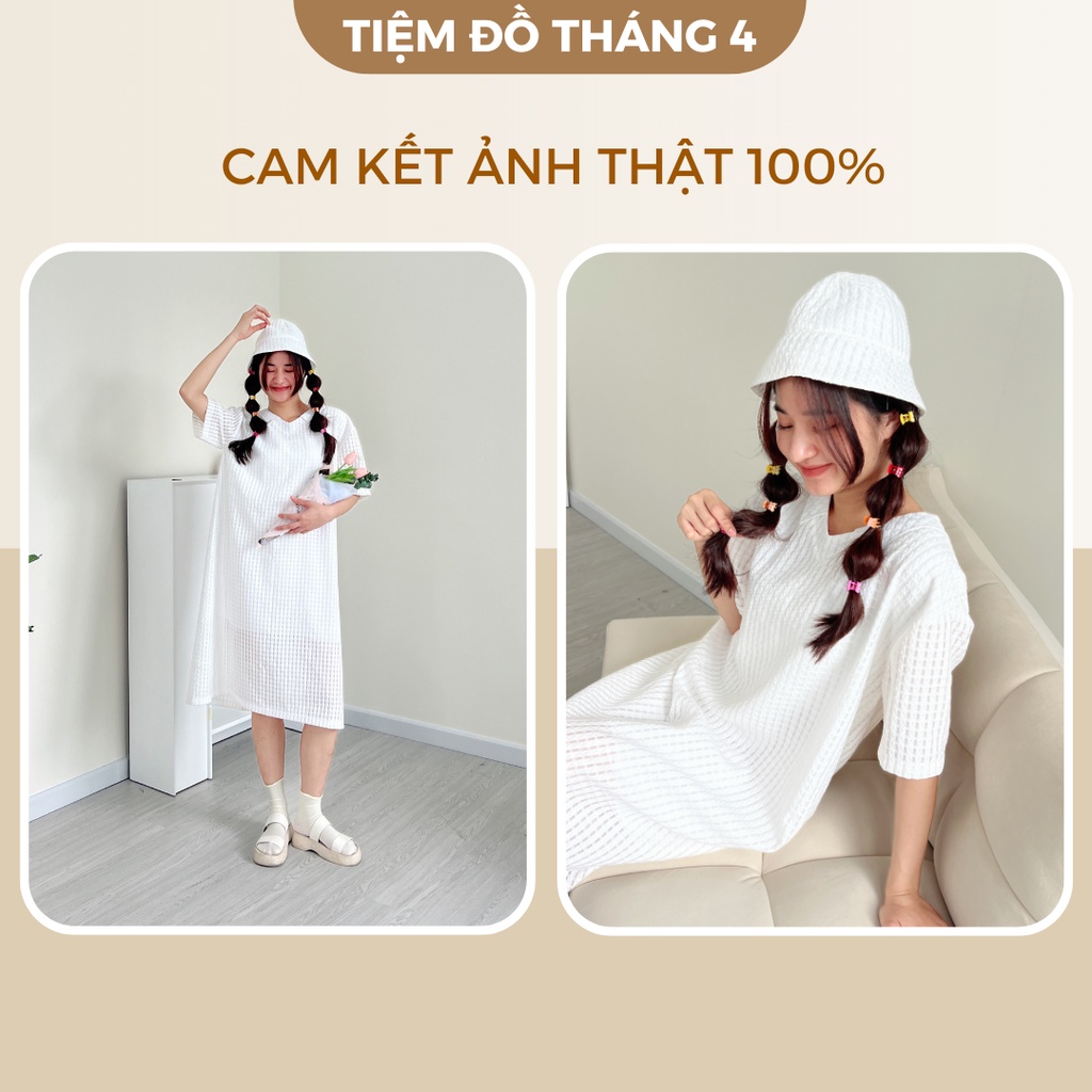 Đầm Polo Form Rộng Dáng Dài TIỆM ĐỒ THÁNG 4 FINN DRESS