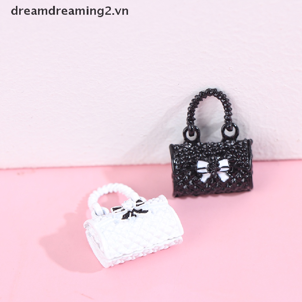 Bộ 2 Túi Xách Trang Trí Cho Búp Bê Mini