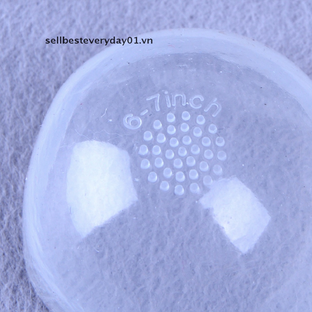 Ốp Tóc Giả Bằng Silicon Kích Thước 3-10inch Dành Cho Búp Bê BJD 1 / 3 1 / 4 1 / 6 1 / 8 1 / 12