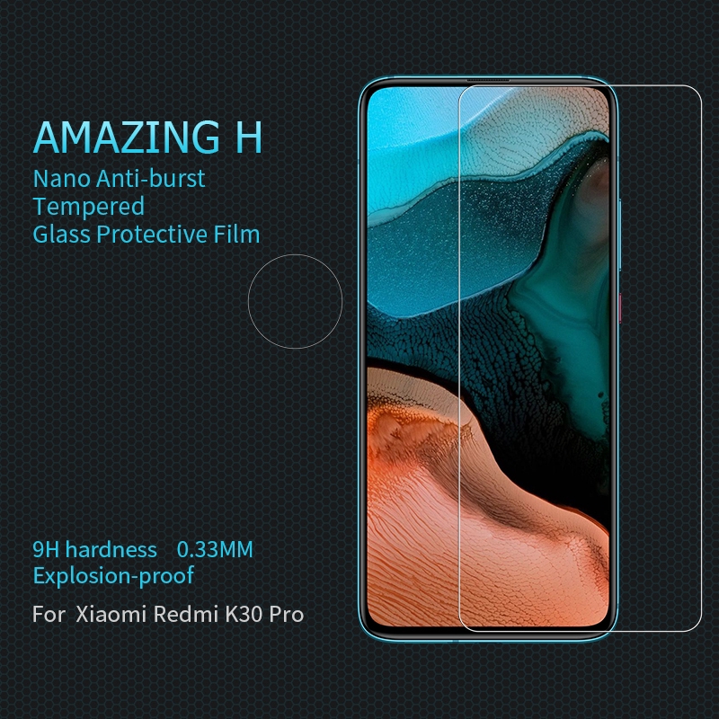 Kính cường lực NILLKIN 0.33mm bảo vệ màn hình chống trầy xước cho Xiaomi Redmi K30 Pro / Zoom / Xiaomi Poco F2 Pro / K30 Ultra