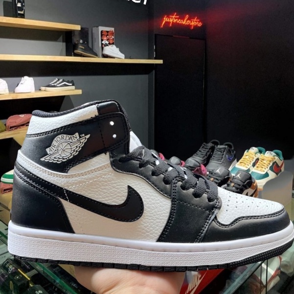 🔥FREE SHIP-HÀNG QUẢNG CHÂU  🔥giày thể thao sneaker 🔥Air Jordan panda JD cao đen trắng cao cấp full  box