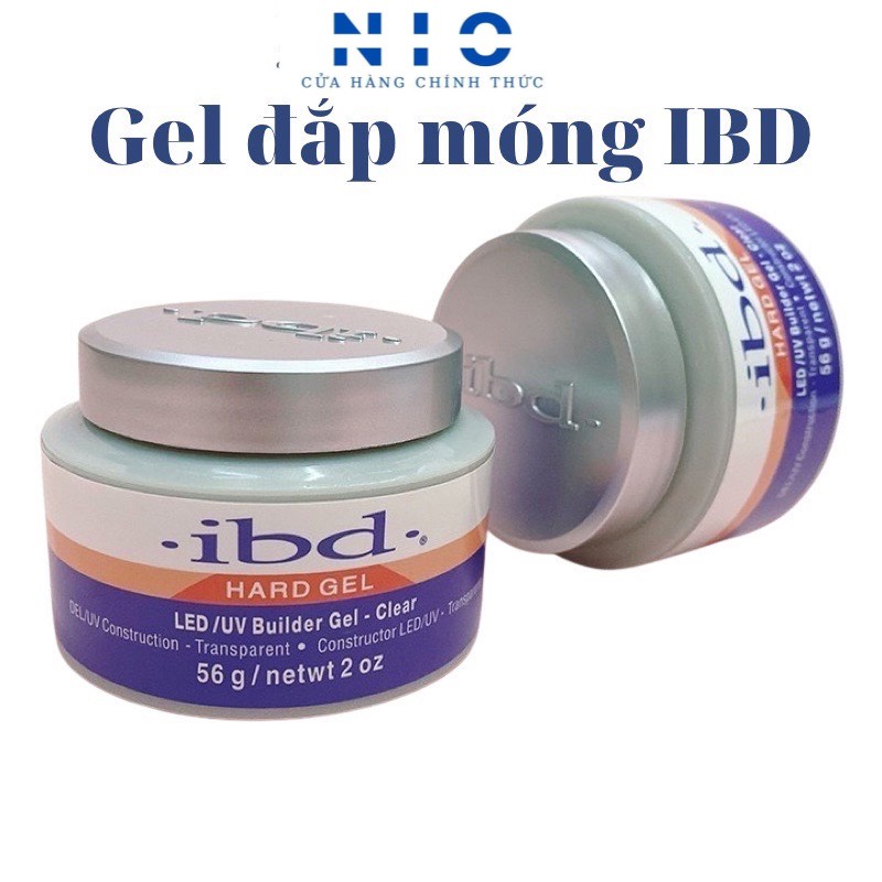 Gel đắp móng IBD 56g cao cấp ( loại nóng ít )