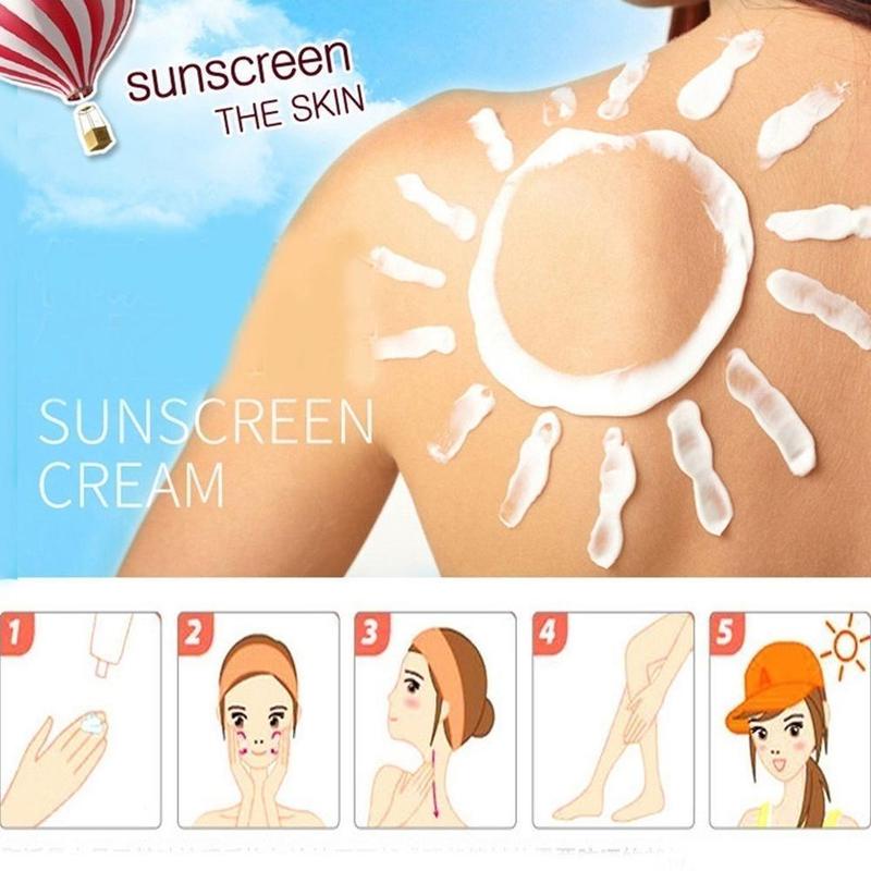 Kem chống nắng body Chỉ Số SPF 50 Bảo Vệ Da Chống Lão Hóa Kiểm Soát Dầu