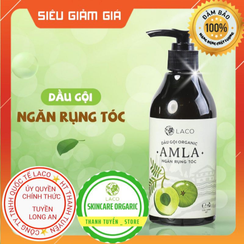 DẦU GỘI ORGANIC AMLA NGĂN NGỪA RỤNG TÓC