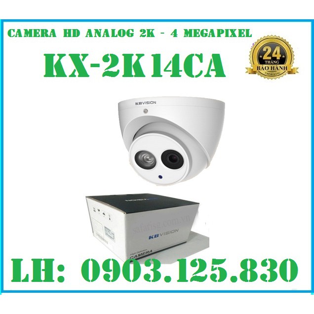 Camera hỗ trợ tích hợp míc ghi âm 4.0MP KX-2K14CA