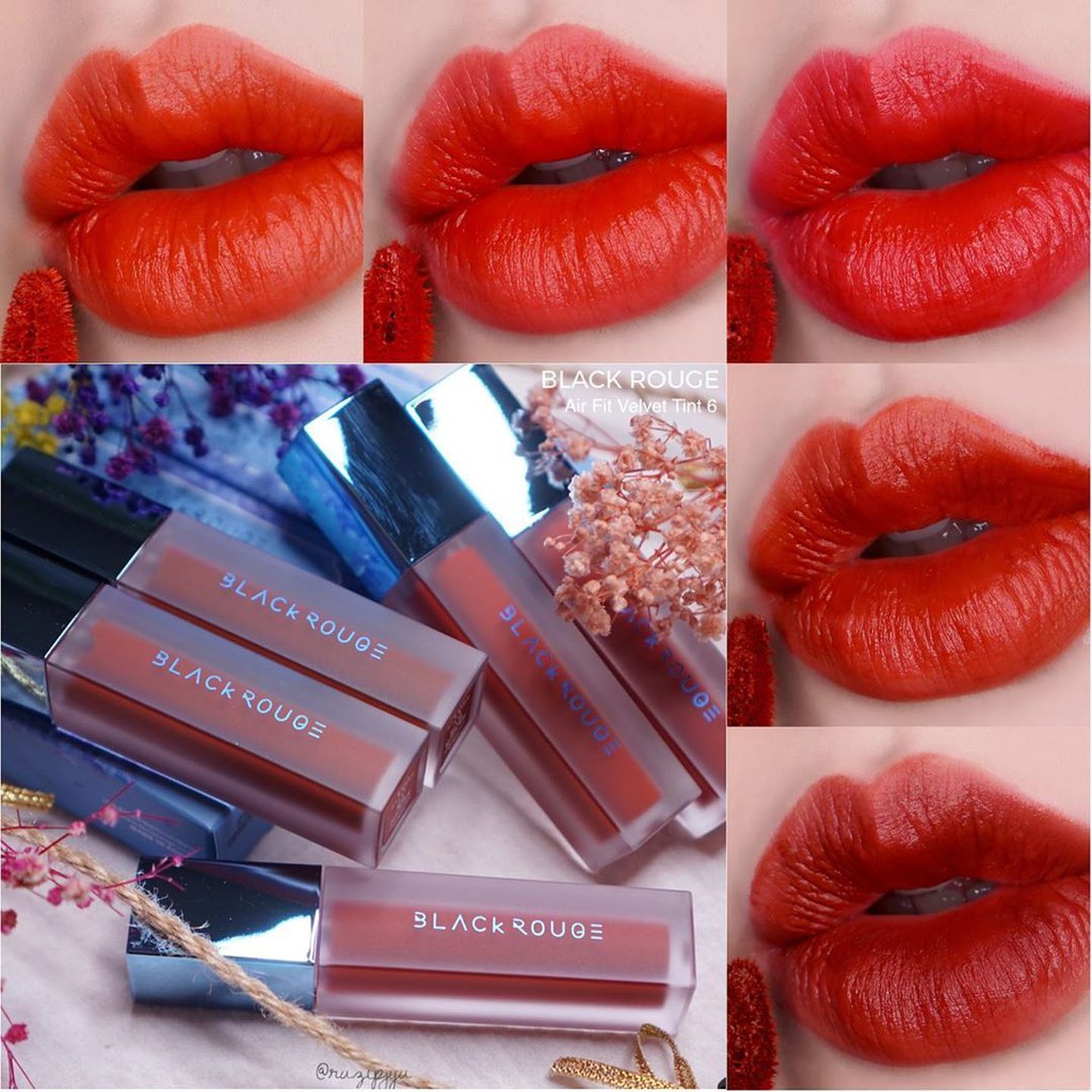 [Hot Trend] Son Kem Lì Black Rouge Air Fit Velvet Tint (Ver 5-6) | Thế Giới Skin Care