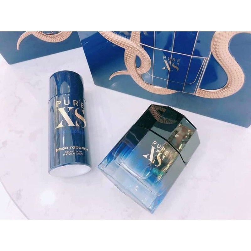 GIFT SET NƯỚC HOA FULL BOX CHÍNH HÃNG PACO RABANNE Pure XS for men | BigBuy360 - bigbuy360.vn