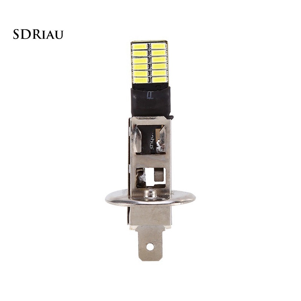 Bóng đèn pha sương mù 6500K 12V HID Xenon 24-SMD H1 LED cho xe ô tô