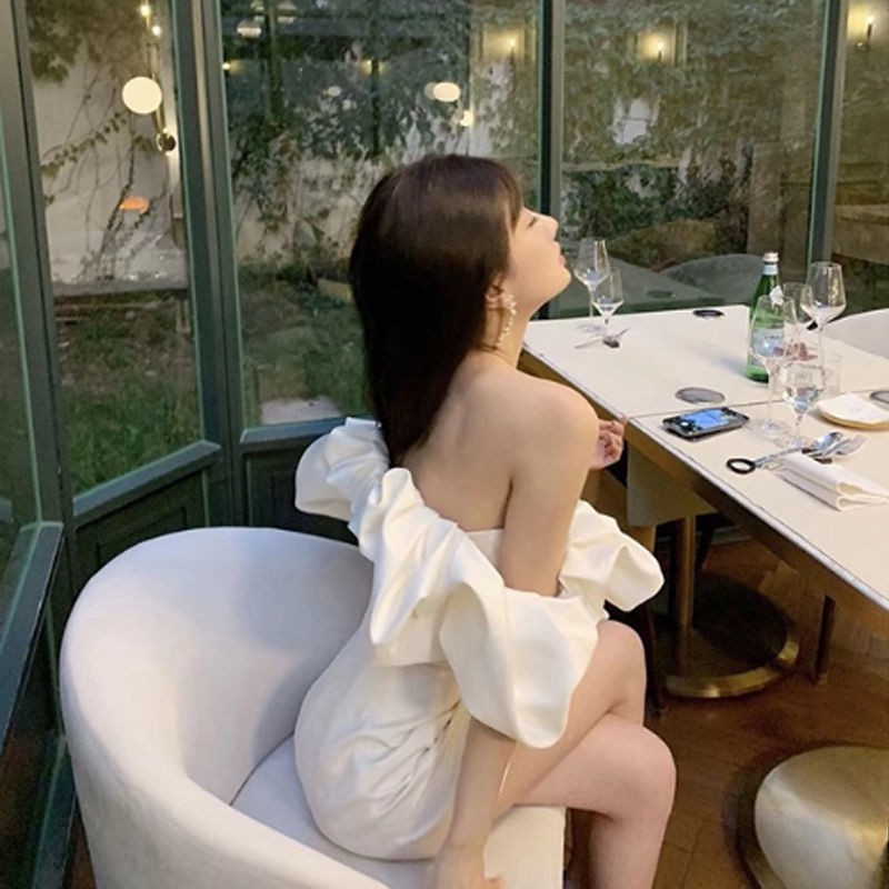 Đầm Trễ Vai Phong Cách Retro Thời Trang 2021 Cho Nữ | BigBuy360 - bigbuy360.vn