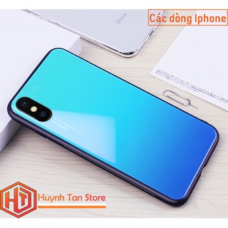 ỐP lưng Iphone X / Iphone 7 / 8 mặt kính đa sắc cầu vồng