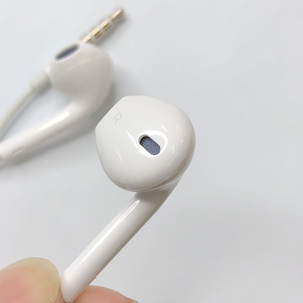 Tai nghe Jack tròn 3.5mm siêu bass, tay nghe chân iphone samsung oppo nghe nhạc có mic gọi điện dễ đeo thích hợp trẻ em