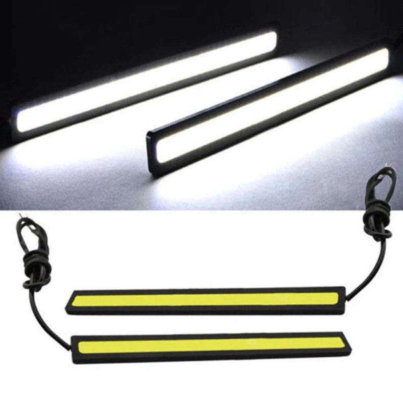 Dây Đèn LED COB DRL 17cm DC 12V Siêu Sáng Chống Thấm Nước Thông Dụng Cho Xe Hơi