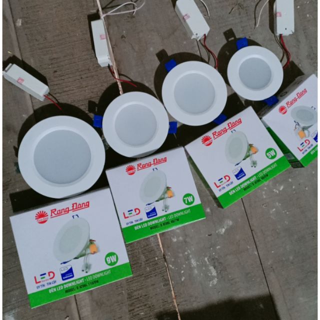 Đèn Led Âm Trần Downlight Rạng Đông 3W-5W-7W-9W-12W chip led SAMSUNG full model
