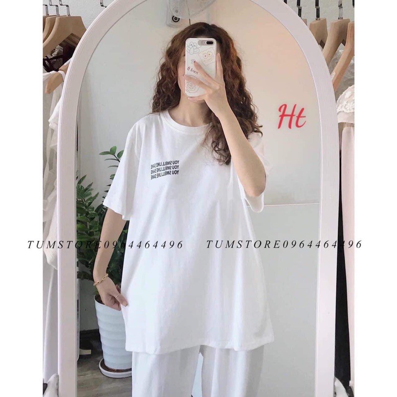 Sét áo you love+quần bom trắng HT11 | BigBuy360 - bigbuy360.vn