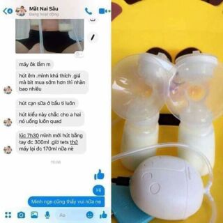 Máy hút sữa điện đôi Real Bubee xuất Anh