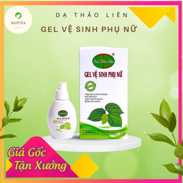 Nước Rửa Vệ Sinh Thảo Dược Thiên Nhiên Dạ Thảo Liên Natuva GVS50